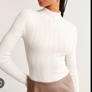 Abercrombie & Fitch Turtleneck Sweater Bodysuit. Size Small. NWOT.